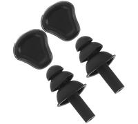 Générique Lot de 2 Paires D'écouteurs Intra-auriculaires Étanches et Insonorisés en Silicone, Protecteurs D'oreille Créatifs pour Natation et Métro