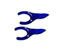 Générique Lot de 2 stylos à bille pour prise de notes en forme de, Blue | Stylos d ' écriture en forme de branche de 10, 2 cm / 4, 02 pouces pour notes, listes, journaux, notes de cours