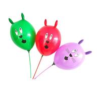 Générique Lot de 25 Ballons en Latex Lapin Adorable 12 Pouces Réutilisables et Résistants pour Fêtes à Thème et Accessoires Photo Garçon et Filles Bébé Couleur Aléatoire