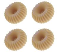 Générique Lot de 4 Fondants de Cire parfumés Caramel Beurre salé - 8 grammes pièce - Environ 8h de Combustion par Fondant - Parfum d'intérieur - Cire de soja