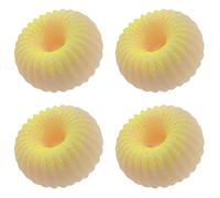 Générique Lot de 4 Fondants de Cire parfumés Fleur de tiaré - 8 grammes pièce - Environ 8h de Combustion par Fondant - Parfum d'intérieur