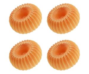 Générique Lot de 4 Fondants de Cire parfumés Orange épicée - 8 grammes par Fondant - Environ 8h de Combustion par Fondant - Parfum d'intérieur