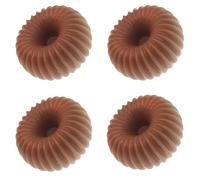 Générique Lot de 4 Fondants de Cire parfumés Pain d'épices - 8 grammes par Fondant - Environ 8h de Combustion par Fondant - Parfum d'intérieur - Cire de soja Naturelle