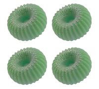 Générique Lot de 4 Fondants de Cire parfumés Sapin de Noël - 8 grammes par Fondant - Environ 8h de Combustion par Fondant - Parfum d'intérieur