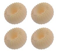 Générique Lot de 4 Fondants de Cire parfumés Vanille - 8 grammes par Fondant - Environ 8h de Combustion par Fondant - Parfum d'intérieur