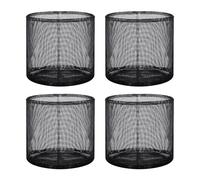 Générique Lot de 4 Sacs pour Plantes Aquatiques, Paniers Réutilisables, Pots en Filet pour et Légumes, Terrasse, Patio, Round 18x18cm
