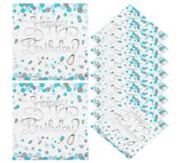 Générique Lot de 40 Serviettes Argenté à Pois en Papier, Serviettes de Table Jetables Élégantes pour Célébrations et Fêtes D'anniversaire, Design Unique et Sophistiqué