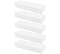 Générique Lot de 5 Boîtes de Rangement pour Stylos en Papier Blanc, et Protectrices, Design Simple et Élégant pour Étudiants et Bureau