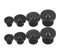 Générique Lot de 8 Goujons en Acier Carbone pour Localisation Précise, Outil de Perçage et Marqueur en Bois, Centres de Chevilles Pratiques pour Assemblage Mobilier, Travail de Menuiserie