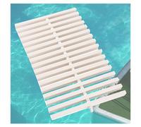 Générique Lot de 8 grilles de Drainage pour Piscine, Bandes en Plastique ABS Durable pour Siphon de Sol intérieur/extérieur, Solution de trop-Plein 30 x 100 cm, idéale pour la Gestion de l'eau