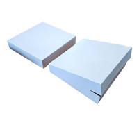 Générique LOT DE BOÎTES PÂTISSIÈRE CARRÉ 26×5 CM (x25, x50, x100) Cake Design, Patisserie Maison (50)