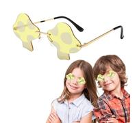 Générique Lunettes de champignons,Lunettes de festival de de style hippie