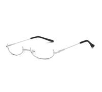 Générique Lunettes de jeu de rôle, monture dorée à la mode, pour Cosplay, Festivals et soirées à thème