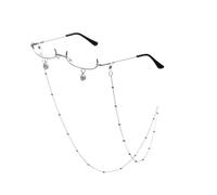 Générique Lunettes de jeu de rôle, monture dorée à la mode, pour Cosplay, Festivals et soirées à thème