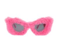 Générique Lunettes en Peluche Accessoires de Fête Stylés pour Remise de Diplôme en PC et Peluche, Décorations Amusantes pour Spectacles et Festivals de Musique