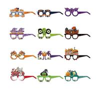Générique Lunettes Halloween 12 Pièces Binocles Déguisement Bal Masqué