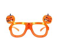 Générique Lunettes LED 3 Modes Design Accessoire de Fête pour Halloween