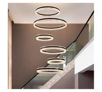Générique Lustre LED Décoratif Halo Moderne,lampe suspendue