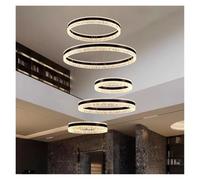 Générique Lustre LED Décoratif Halo Moderne,lampe suspendue