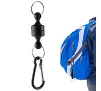 Générique Magnétique, Robuste En Acier Inoxydable Avec Aimant Pivotant, Clip Magnétique Puissant En Néodyme Pour Porte-clés, Portefeuille, Sac De Sport Et Serviette