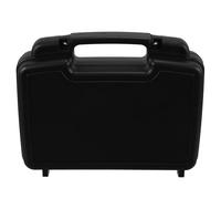 Générique Mallette à Outils Portable Multifonction en Plastique PP Noir | Coins Renforcés, Design Léger, Usage Personnel et Extérieur, Valisette de Transport pour Rangement des Outils
