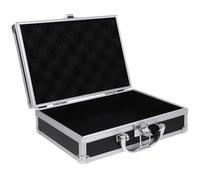 Générique Mallette Verrouillable en Aluminium pour Instruments, Noire