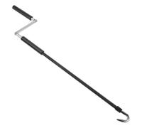 Générique Manivelle de Store Enrouleur en Fer 59,5 Cm pour Pergola Rétractable, Baguette à Manivelle pour Auvent, pour Espaces Extérieurs et Balcons