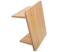 Générique Marchepied en Bois Beige, Léger et Robuste, pour Chambre ou Salle de Bain, Tabouret de Lit pour Adultes, Style Minimaliste