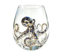 Générique Marine Animal Bar Glass - Artistic Novelty 2D Glassware | Home Decor Drinking Glass for Juice Milk Coffee Housewarming Themed Party Home