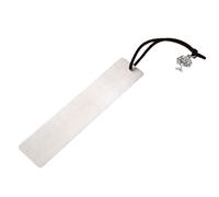 Générique Marque-pages en acier inoxydable antirouille Pendentif à pompons minimalistes Gardien de page léger pour le bureau d ' étude de voyage Marque-pages élégants pour les étudiants navetteurs