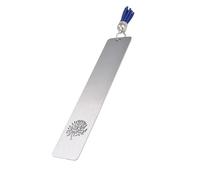 Générique Marque-pages en acier inoxydable antirouille Pendentif à pompons minimalistes Gardien de page léger pour le bureau d ' étude de voyage Marque-pages élégants pour les étudiants navetteurs