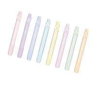 Générique Marqueur surligneur scintillant à pointe ciselée rétractable, 8 | Surligneur Fluorescent marqueur scintillant marqueur à séchage rapide pour Journal calendrier planificateur