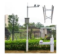 Générique Mât de caméra de Surveillance résistant aux intempéries, Colonne de Montage Verticale segmentée, Poteau et Support de Montage de caméra 3 m, Poteau de caméra de