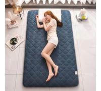 Générique Matelas Futon Japonais en Coton, Tapis Tatami Pliable | Matelas De Sol Japonais, Tapis De Couchage Enroulable Doux Et Respirant, Antidérapant Pour Chambres D'amis,Au Sol