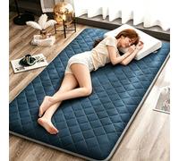 Générique Matelas Tatami Enroulable De 5 Cm D'Épaisseur Futon Japonais | Matelas De Sol Pliable Et Antidérapant Tapis De Couchage Doux Et Respirant Pour Chambres D'amis Et Dortoirs