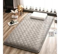 Générique Matelas Tatami Enroulable De 5 Cm D'Épaisseur Futon Japonais | Matelas De Sol Pliable Et Antidérapant Tapis De Couchage Doux Et Respirant Pour Chambres D'amis Et Dortoirs