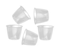 Générique Mesureur plastique 5 pièces 160 ml pour Cuisson Riz et Lait, Gobelet Doseur Transparent avec Échelle, Adapté Vapeur et Bouillir Réutilisable