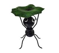 Générique Metal Ants Garden Decor, Leaf Lifting Ant Animal Figurines, Decorative Metal Sculpture for Yard, Outdoor Lawn Art Ornaments, Balcony Bedroom Living Room Home Display