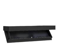 Générique Meuble Plus Tiroir Secret Étagère avec Compartiment Flottante dissimulée, Solution de Rangement Murale for Salon ou Bureau(Black)