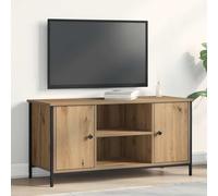 Générique Meuble TV chêne Artisanal 100 x 40 x 50 cm Bois d'ingénierie,Meubles, Meubles TV,862140