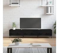 Générique Meuble TV Noir 150x36x30 cm Bois d'ingénierie,Meubles,Meubles TV,Noir,27.09 KG,829157