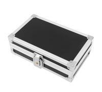 Générique Mini Boîte à Outils en Alliage D’Aluminium, Coque Rigide | Organisateur Multifonction, Espace Intérieur Réglable, Protection Résistante à L’eau, pour Bijoux et Matériel