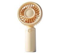 Générique Mini-Handventilator,per USB wiederaufladbar 3 Stufen leise,Tragbarer Reiseventilator - Für Innen Und Außen Zuhause Büro Schule Reisen Pendeln Spazierengehen Wandern