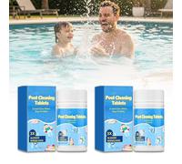 Générique Mini Pastilles Piscine,Clarifie l'eau Trouble ou voilée de la Piscine ; Formule à Dissolution Lente et à Action Rapide pour Les piscines Hors Sol et enterrées