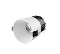 Générique Mini spot LED COB anti-éblouissement, Downlight à intensité variable, plafonnier 18W 110V 220V