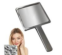 Générique Miroir à Main - Miroir de Maquillage Simple pour Ordinateur de Poche - Miroir à Main de barbier de Salon pour la Table et l'utilisation de Voyage Cadeau de la Saint-
