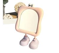 Générique Miroir De Coiffeuse Mignon De Princesse - Miroir De Bureau À Angle Réglable pour Chambre, Mirir De Maquillage Haute Définition pour Filles Et Étudiantes