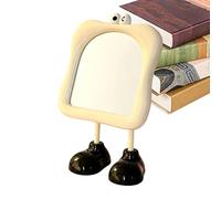 Générique Miroir De Coiffeuse Mignon De Princesse - Miroir De Bureau À Angle Réglable pour Chambre, Mirir De Maquillage Haute Définition pour Filles Et Étudiantes