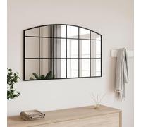 Générique Miroir Mural Noir 100x60 cm Arche Fer, Maison & Jardin, Décorations, Miroirs, Noir, (Poids 9.4KG)