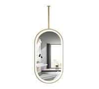 Générique Miroir Ovale, Rotatif, Double Face, Suspendu, éclairage LED